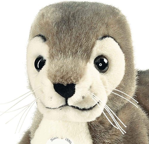 Steiff peluche foca Robby suave - gris/blanco - 30 cm-2