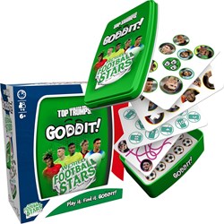 Winning Moves juego de fútbol World Football Stars juego de cartas para niños