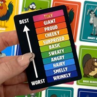 Professor Puzzle juego de cartas Giant Beaver Tiny Ass divertido juego de fiesta-2