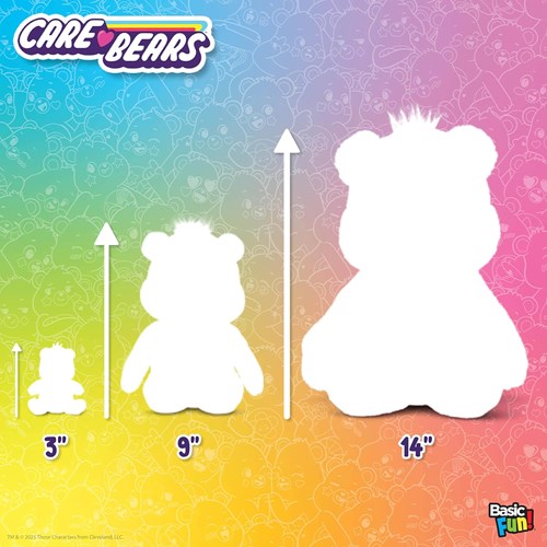 Care Bears peluche 22cm - Love-A-Lot como Glinda - juguete-3