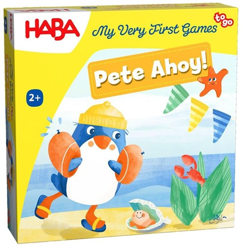 Haba juego educativo My Very First Games Pete Ahoy! cartón colorido-2