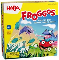 Haba juego infantil Froggos - juego de dados cooperativo para niños-2
