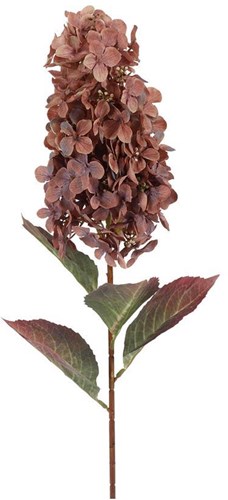 Kunstbloem paniculata hydrangea koper