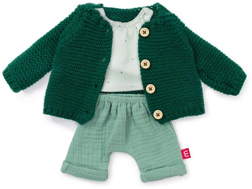 Miniland ropa muñeca niño 38cm set - conjunto muñeca algodón