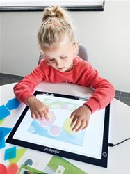 Miniland Lightpad - Juguete educativo formas geométricas transparente
