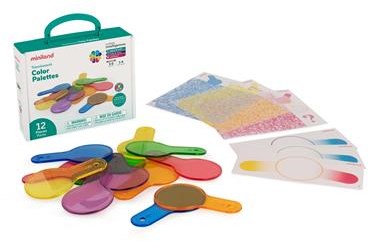Miniland Lightpad - Juego de paletas juguete educativo colores