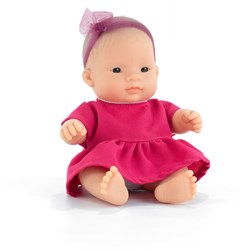 Miniland muñeca bebé niña asiática 21cm - muñeca juguete educativo