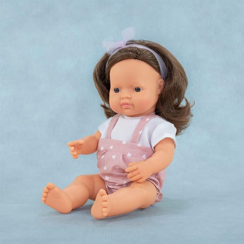 Miniland Muñeca Niña Europea 38cm - Muñeca realista para niños-2