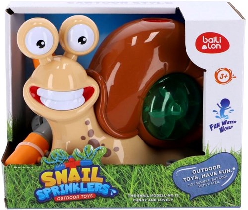 KiddyGo juguete de agua caracol - rociador colorido para diversión al aire libre-2