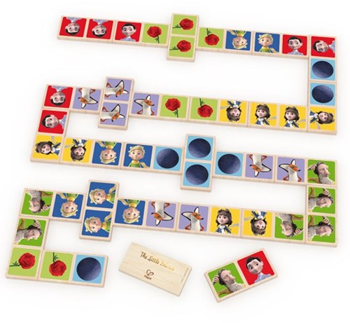 Hape juego de dominó El Principito - juego educativo de madera para niños