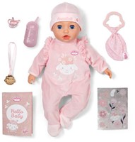 Muñeca Baby Annabell 43cm interactiva - muñeca bebé realista juguete
