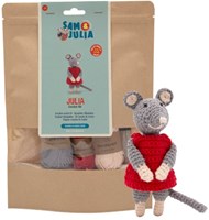 Het Muizenhuis kit de ganchillo ratoncita Julia - set DIY casa de muñecas