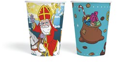 Sinterklaas Papieren Bekers 210 ML 8 Stuks