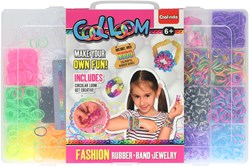 Caja de almacenamiento Loom juguete creativo 5000pcs bandas elásticas coloridas