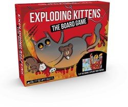 Exploding Kittens juego de mesa - Juego de cartas estratégico para niños