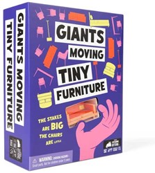 Exploding Kittens juego de mesa Giants Moving Tiny Furniture para equipos