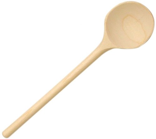 nic cuchara de juguete de madera para niños 18 cm madera natural