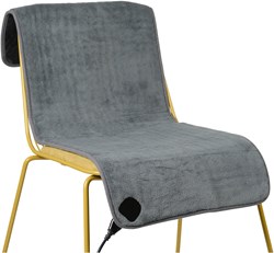 Tristar cojín térmico para silla - cojín de asiento calefactable 110x40 cm