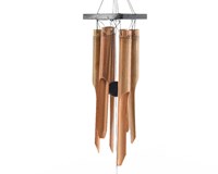Decoris campana de viento bambú madera accesorio jardín sonidos relajantes