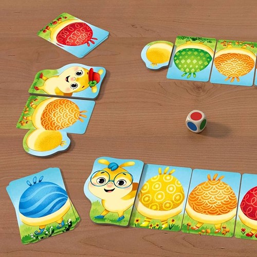 Haba Juego Oruga Arcoíris - juego infantil colorido y divertido-3