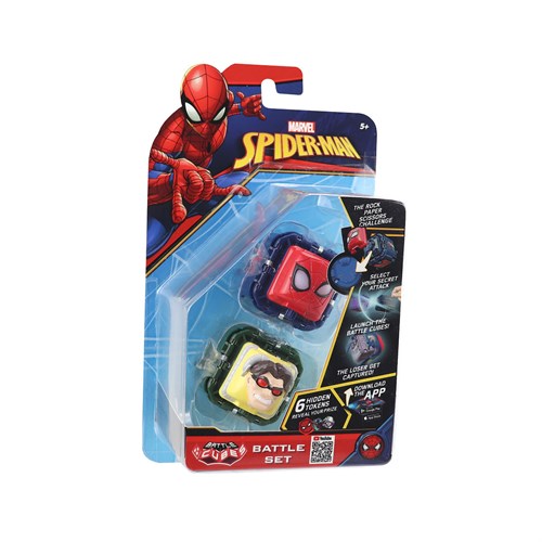 Battle Cube Dr. Octopus vs. Glowing Spiderman 2-pack juguetes Marvel