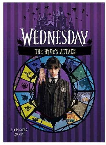 Asmodee juego de mesa Wednesday Nevermore Mystery Hyde's Attack 2-4 jugadores-3