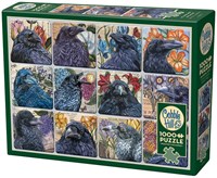 Cobble Hill puzzle 1000 piezas Ravens rompecabezas adultos niños