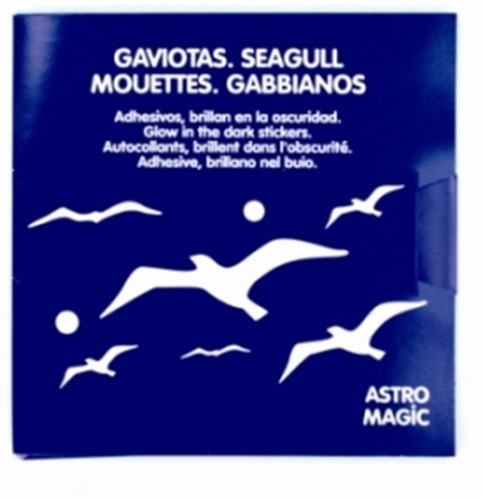 Harlekijn pegatinas glow in the dark gaviotas - adhesivos de pared luminosos