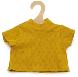 Asi ropa de muñeca camiseta algodón manga corta ocre conjunto muñeca