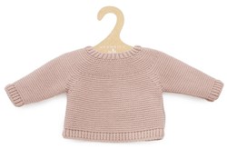 Asi ropa para muñecas - blusa de punto para muñecas, cálida y rosa