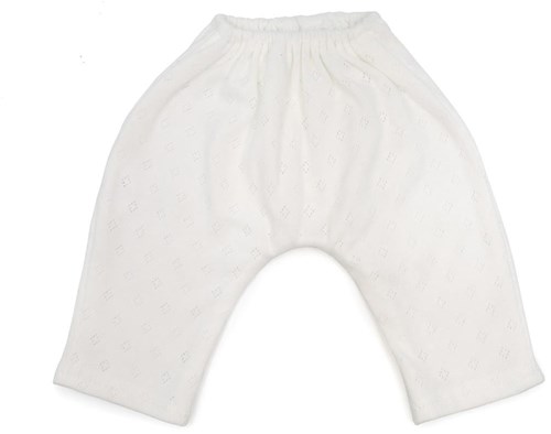 Asi ropa para muñecas pantalón largo de algodón blanco accesorio muñeca