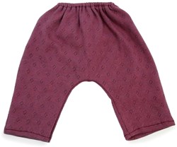 Asi ropa para muñecas pantalón largo algodón rosa oscuro conjunto muñeca