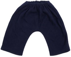 Asi ropa de muñeca pantalón largo algodón azul marino conjunto muñeca