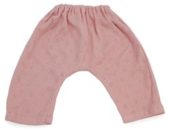 Asi ropa de muñeca pantalón largo algodón rosa - accesorio moda muñecas