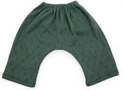 Asi ropa para muñecas pantalón largo algodón verde oscuro conjunto