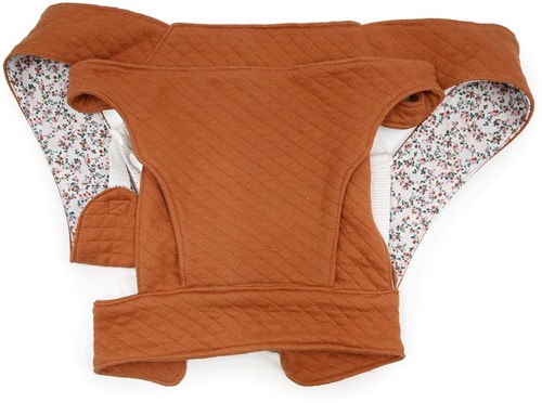 Asi portabebés para muñecas - estampado floral - accesorio muñeca - juguete