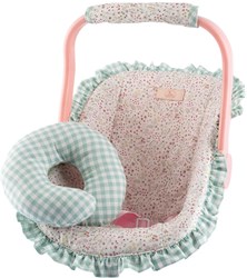 Asi silla de coche muñeca accesorio Cloe Collection multicolor