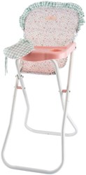 Silla alta para muñecas Asi con bandeja y babero - Accesorio muñeca colección Cloe