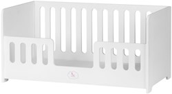 Asi cuna de madera blanca para muñecas - mueble para Little Así