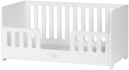 Asi cuna de madera blanca para muñecas - mueble para Little Así