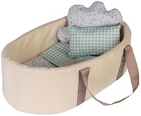 Asi capazo para muñecas con accesorios - cama de espuma Cloe
