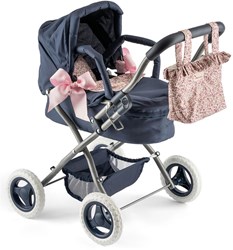 Asi cochecito muñecas lujo carrito colección Martina multicolor