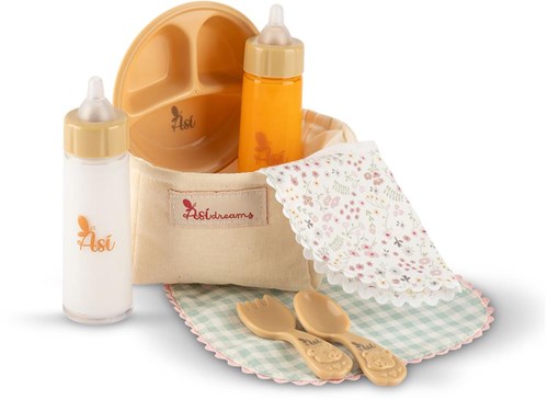 Asi set de alimentación para muñecas - Colección Cloe - accesorios muñeca