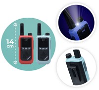 Buki walkie talkie recargable - juguete para niños con alcance de 5km-2