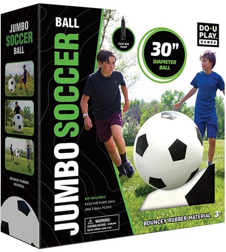 DoUPlay Balón de Fútbol Jumbo 76cm - Pelota de juguete para exterior-3