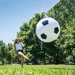 DoUPlay Balón de Fútbol Jumbo 76cm - Pelota de juguete para exterior