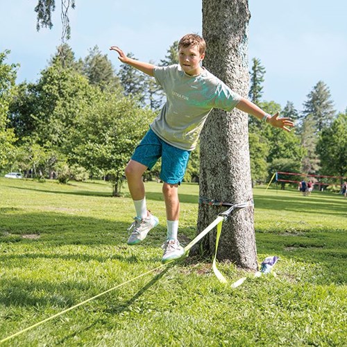 Trelines slackline juguete de exterior Classic Slackline 15m multicolor