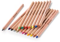 Stockmar lápices de colores triangulares FSC sostenibles set 18+1 colores