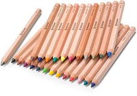 Stockmar lápices de colores set 24+1 hexagonales FSC sostenible-2