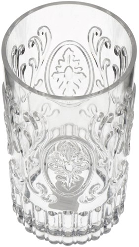 Vaso tumbler acrílico transparente 8.2x8.2x15.2cm long drink multicolor